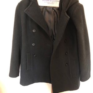 Black Pea Coat